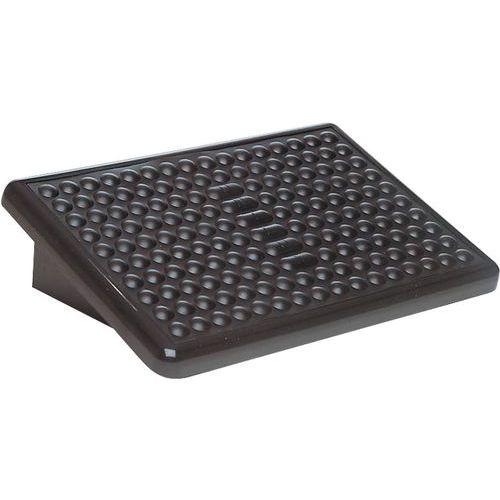 Illustration de : Repose-Pieds Confort massant noir - Unilux