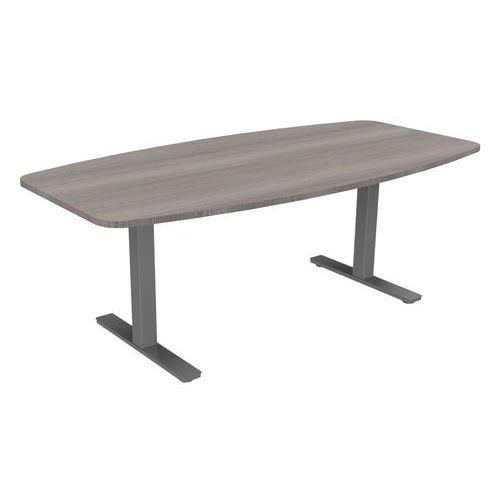 Bureau forme tonneau hauteur réglable électrique EVO thumbnail image 1