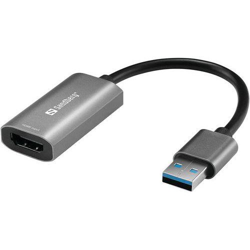 Boîtier de capture HDMI vers USB-A - Sandberg thumbnail image 1