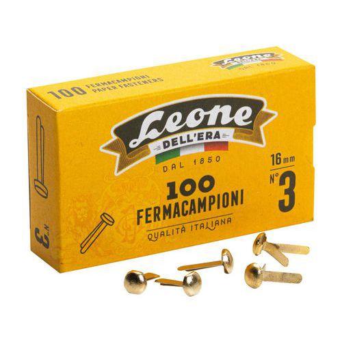 Illustration de : Boite de 100 attaches parisiennes n°3 16 mm