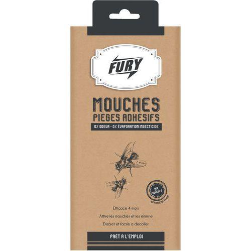 Lot de 12 Sticker adhésif anti mouche thumbnail image 1