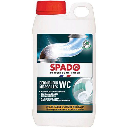 Lot de 6 Déboucheur WC microbilles en bidon de 1kg thumbnail image 1
