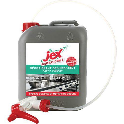 Illustration de : Dégraissant désinfectant - Jex Professionnel