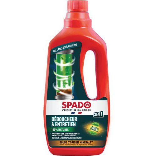 Lot de 12 Entretien de canalisation et déboucheur 3en1 en bidon de 1L thumbnail image 1