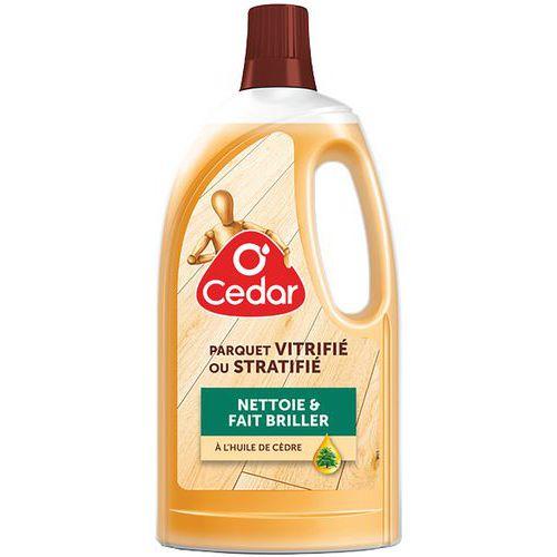 Lot de 12 Nettoyant de parquet vitré et stratifié en bidon de 1litre thumbnail image 1