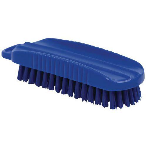 Illustration de : Brosse à main multi-usage médium 14 cm HACCP - Manutan Expert