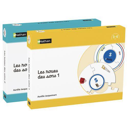 Illustration de : Les roues des sons - lot de 2 - Nathan