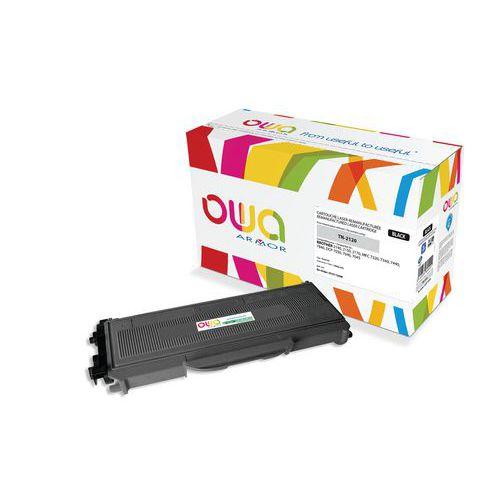 Illustration de : Toner haute capacité compatible Brother TN2120 Black - OWA