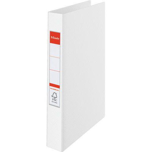 Illustration de : Classeur 4 anneaux porte etiquette - 35 mm - Esselte