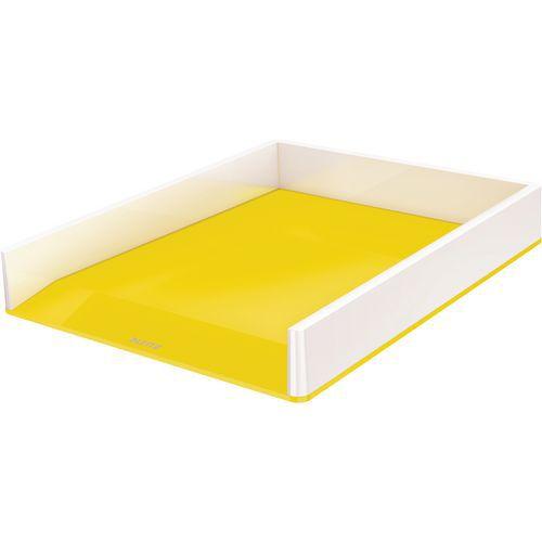 Illustration de : Corbeille à courrier - Dual - Leitz