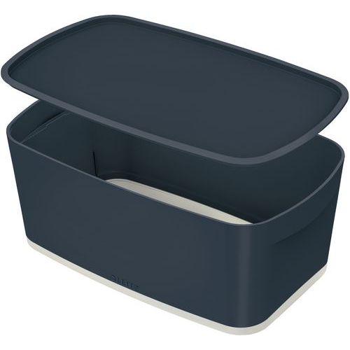 4 Boite de rangement petit format MyBox avec couvercle Cosy gris Leitz thumbnail image 1
