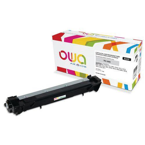 Illustration de : Toner capacité standard compatible Brother TN-1050 Black-OWA