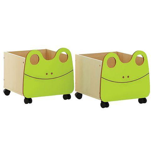 Ensemble de 2 caissons mobiles - grenouille thumbnail image 1