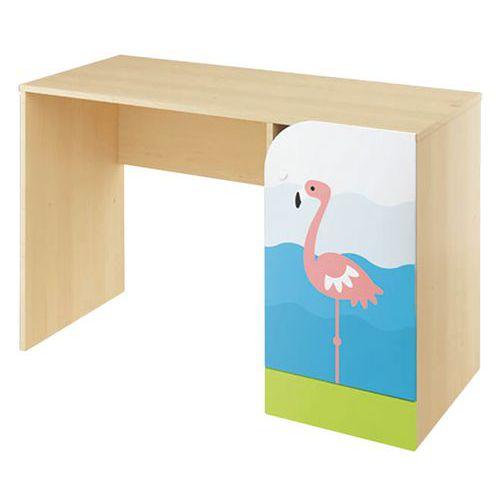 Bureau droit 1 porte - flament rose thumbnail image 1