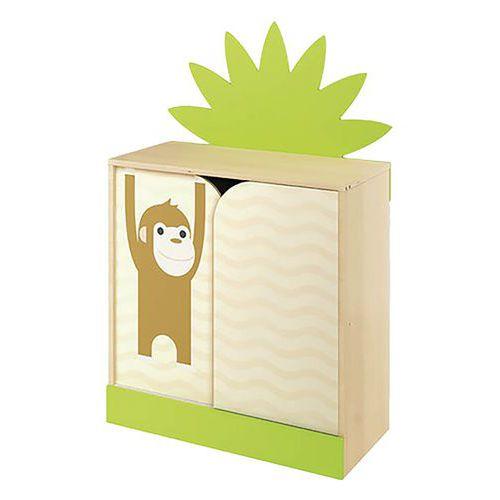 Meuble droit portes coulissantes - singe thumbnail image 1