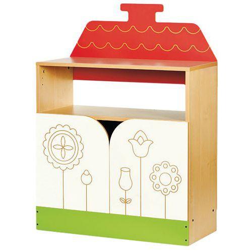 Meuble de rangement 2 portes - chalet thumbnail image 1