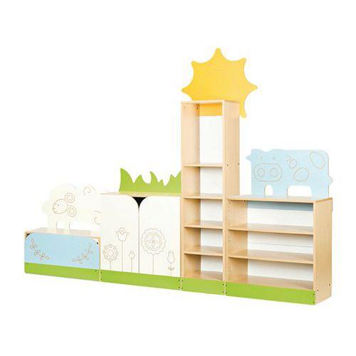 Ensemble de meubles de rangement 287 x 166 x 38 cm - ferme thumbnail image 1