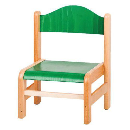 Chaise Mimi T0 hêtre/vert thumbnail image 1
