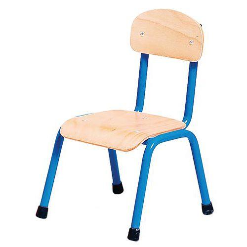 Chaise Karolek T0 bouleau/bleu thumbnail image 1
