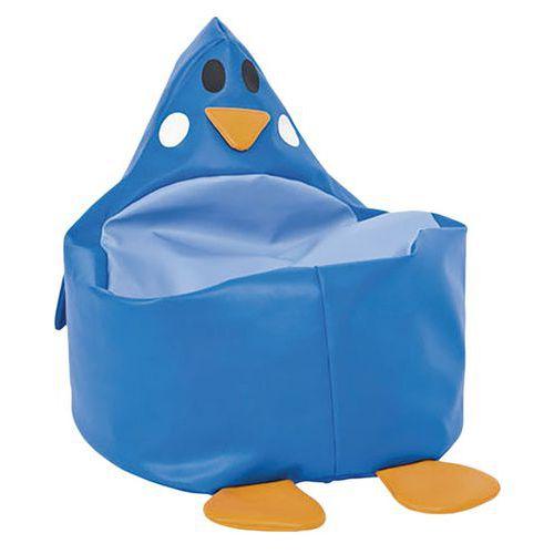 Illustration de : Pouf pingouin