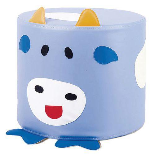 Illustration de : Pouf vache