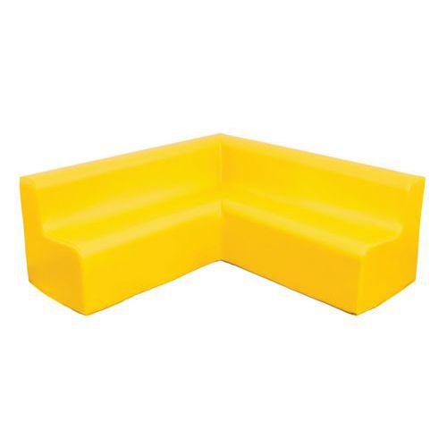Banquette d'angle - jaune thumbnail image 1