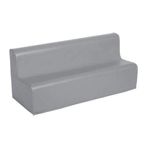 Banquette droite hauteur assise 38 cm - gris thumbnail image 1