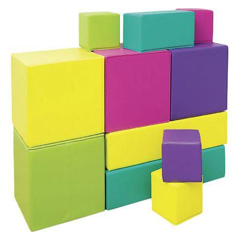 Ensemble de 16 cubes en mousse thumbnail image 1