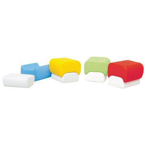 Ensemble de 8 modules tables et assises en mousse thumbnail image 1