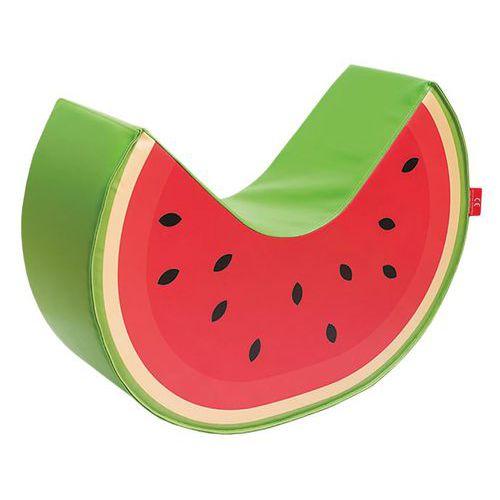Illustration de : Bascule en mousse - pastèque