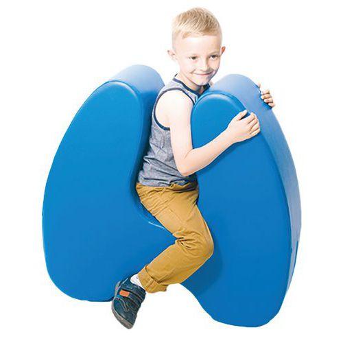 Illustration de : Chaise bascule en mousse