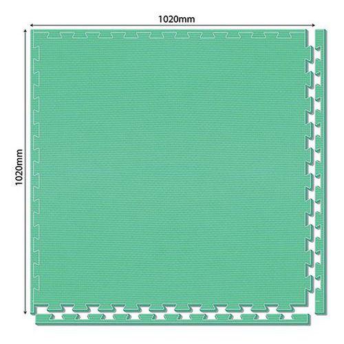 Tapis puzzle en mousse - vert thumbnail image 1