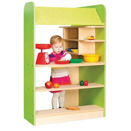 Illustration de : Boutique épicerie