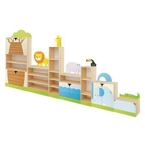 Ensemble de meubles de rangement - jungle thumbnail image 1