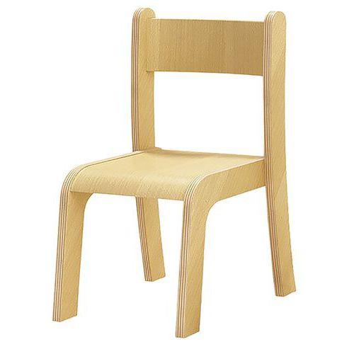 Chaise Emmi T1 à T3 piétement coloris Hêtre thumbnail image 1