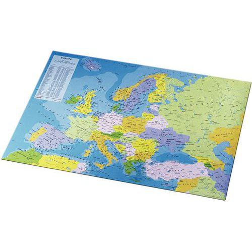 Illustration de : Sous mains carte Europe - Esselte