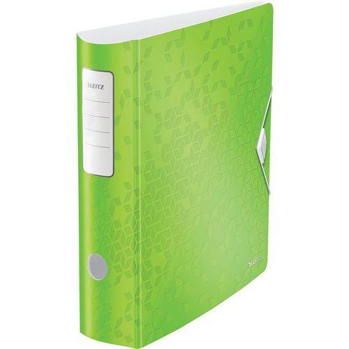 Lot de 10 Classeur Active polyfoam A4 180° 80mm - vert  - Leitz thumbnail image 1