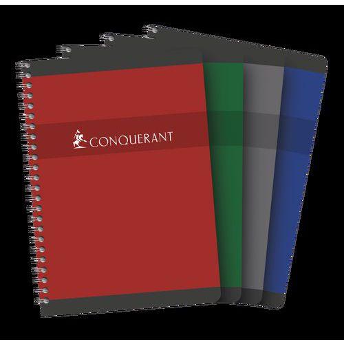 Carnet hélicoïdal 180 pages 14,8x21 cm NF 78 5x5 70g thumbnail image 1