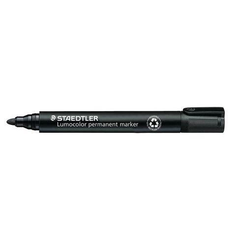 Marqueur permanent pointe ogive Staedtler - noir thumbnail image 1