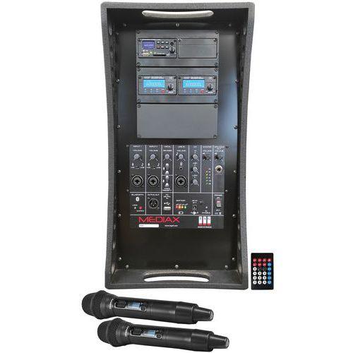 Sono Mediax + 2 récepteurs/micro main lecteur enregistreur USB/SD + Tag thumbnail image 1