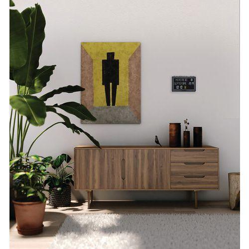 Illustration de : Horloge calendrier Référence - Orium