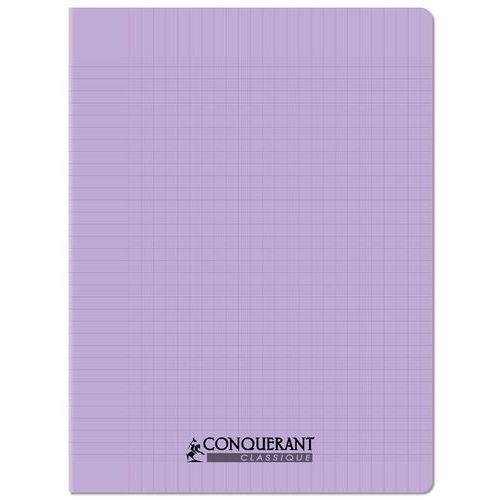 Cahier polypro 90g 48p seyes 24x32 cm lilas thumbnail image 1