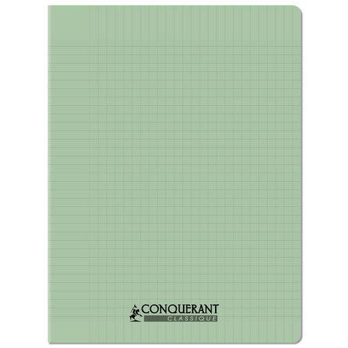 Illustration de : Cahier polypro 90g 48p seyes 24x32 cm - Conquérant