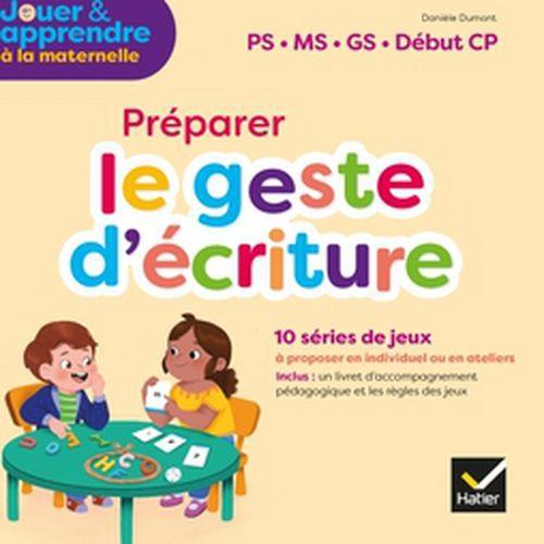 Illustration de : Le geste d'écriture PS/MS/GS Mallette pour la classe