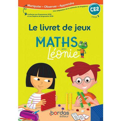 Illustration de : Les maths avec Léonie CE2 Livret de jeux édition 2020
