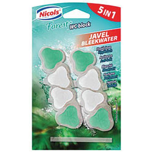 Lot de 4 Bloc cuvette WC multibloc forest 5en1 thumbnail image 1