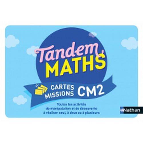 Illustration de : Tandem maths Cartes missions
