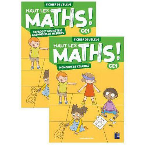 Illustration de : Haut les maths Fichier de l'élève en 2 volumes