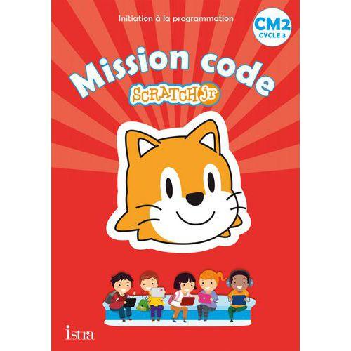 Illustration de : Mission code avec Scratch Jr Cahier de programmation