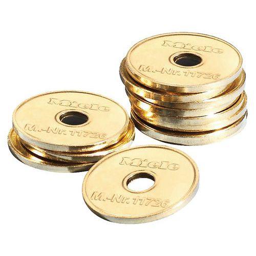 lot de 50 jetons WM9 pour sèche linge MIELE thumbnail image 1